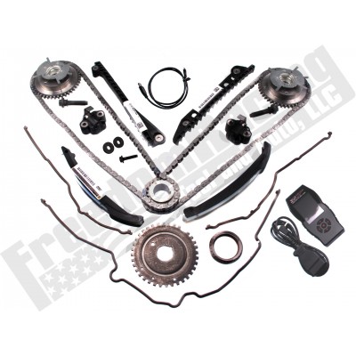 5.4L 3V 2004-2010 Locked Out Cam Phaser & Timing Chain Replacement Kit w/Tuner