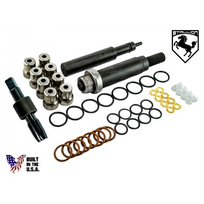 303-767 303-768 6.0L Fuel Injector Sleeve Cup In-Vehicle Tool and Parts Set Alt w/Premium Tap