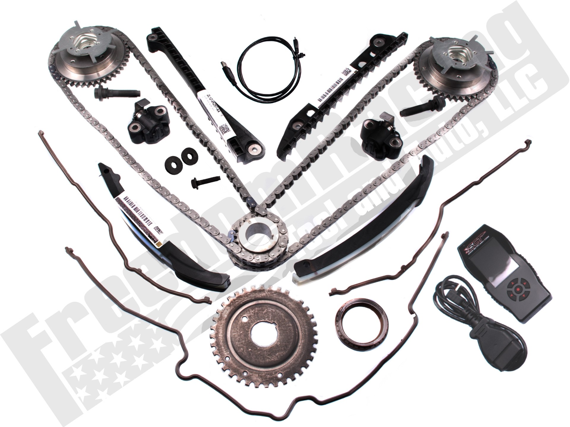 5.4L 3V 2004 2010 Locked Out Cam Phaser Timing Chain Replacement