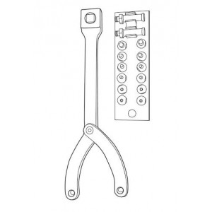 09960-10010 Toyota Variable Pin Wrench Set
