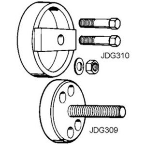 JDG300 6619 & 6531 Rear Crankshaft Wear Sleeve & Teflon Seal Installer John Deere Servicegard